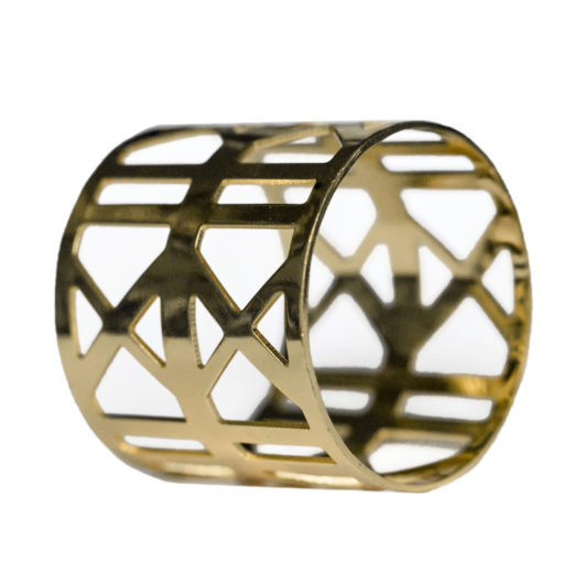 1 186 520x520 - Кольцо для салфеток «Леман» золотое